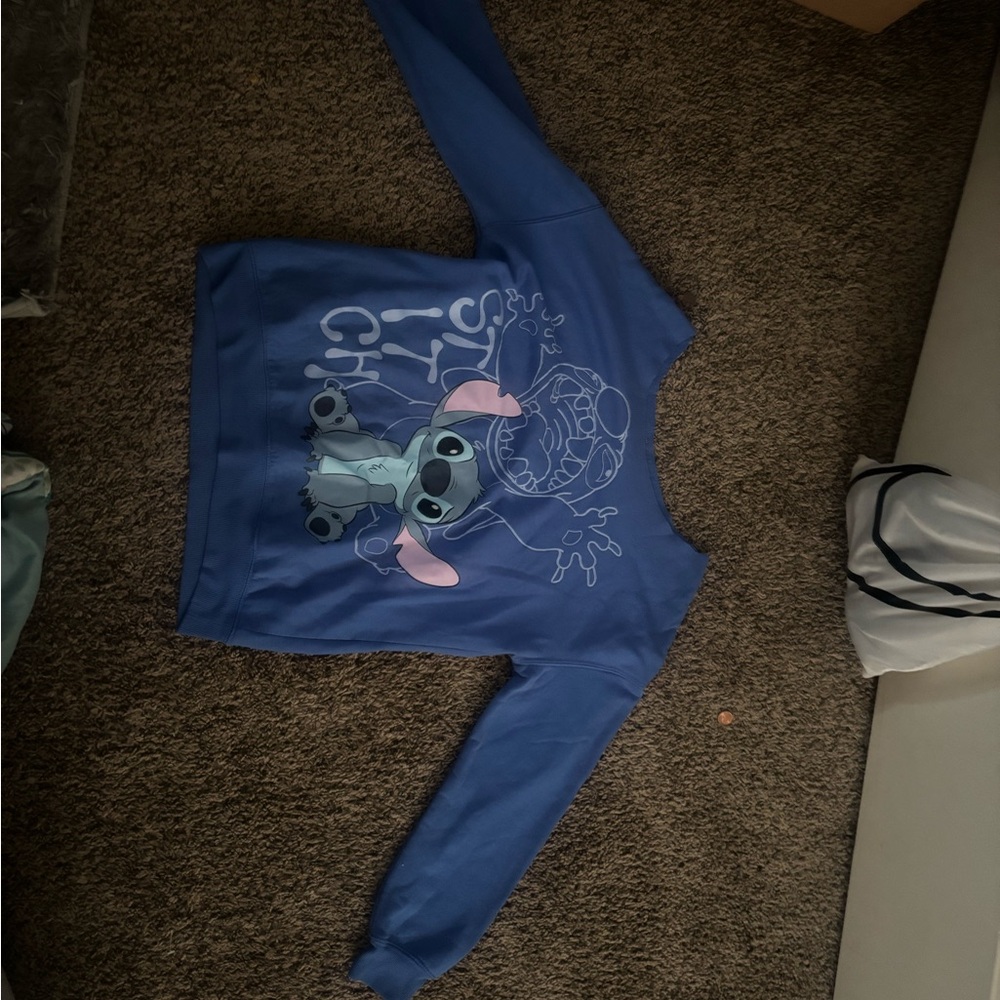Target Blue Character Graphic Sweatshirt